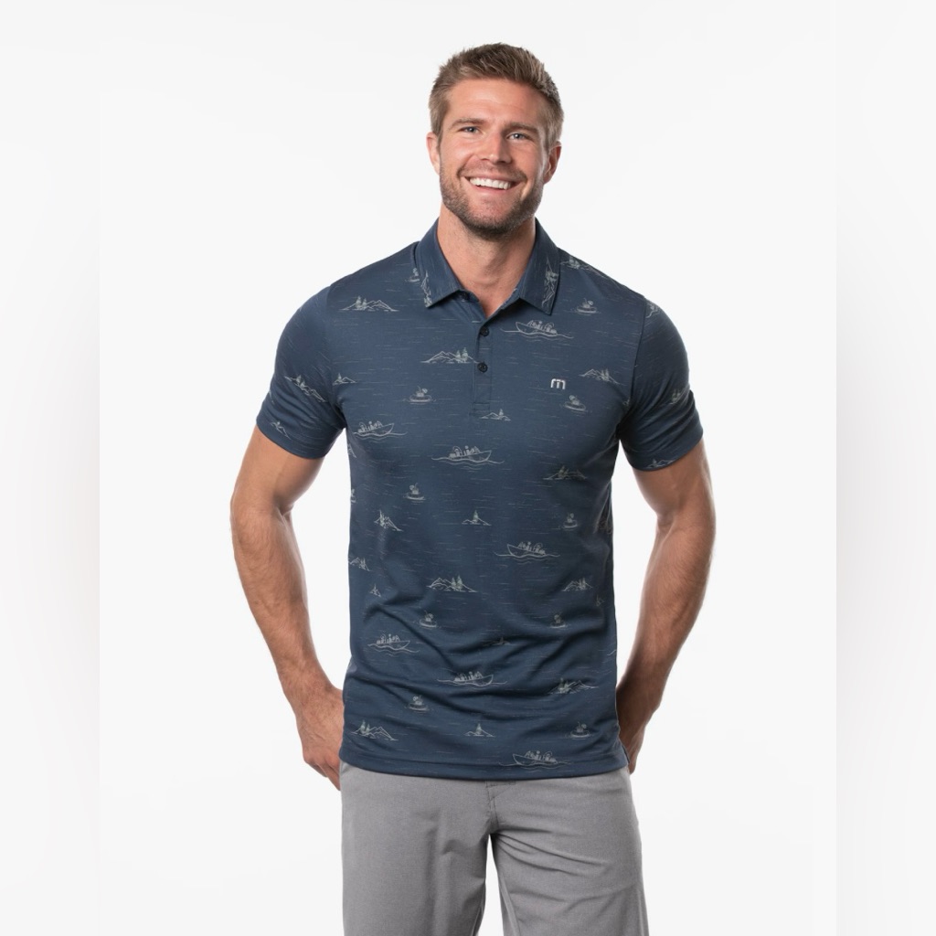 Travis Matthews Fun And Games Golf Polo